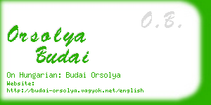 orsolya budai business card